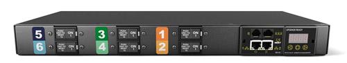 Vertiv Geist GI30074L unità di distribuzione dell'energia (PDU) 6 presa(e) AC 1U Nero