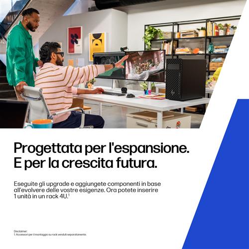 HP Z2 G1i Wolf Pro Security Edition Intel Core Ultra 9 285K 32 GB DDR5-SDRAM 1 TB SSD Windows 11 Pro Tower Stazione di lavoro AI Workstation, AI PC Nero