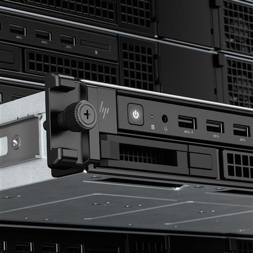 HP Z4 Rack G5 Wolf Pro Security Edition Intel® Xeon® W w3-2425 64 GB DDR5-SDRAM 512 GB SSD NVIDIA RTX A1000 Windows 11 Pro Telaio montato a rack Stazione di lavoro AI Workstation Nero, Argento