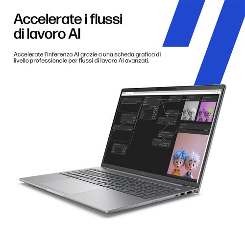 HP ZBook 8 G1ak Wolf Pro Security Edition Copilot+ PC AMD Ryzen AI 7 PRO 350 Workstation mobile 35,6 cm (14