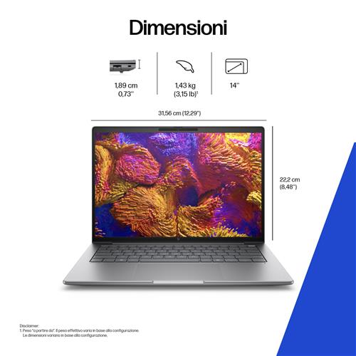 HP ZBook 8 G1ak Wolf Pro Security Edition Copilot+ PC AMD Ryzen AI 7 PRO 350 Workstation mobile 35,6 cm (14