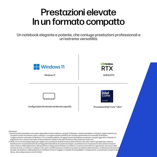 HP ZBook 8 G1i Wolf Pro Security Edition Intel Core Ultra 7 255H Workstation mobile 40,6 cm (16