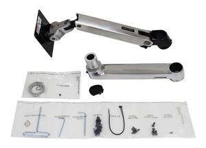 LX ARM EXTENSION AND COLLAR KIT POLISHED ALUMINUM