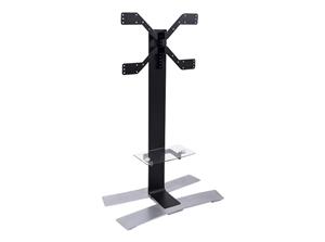 STAND VESA 600X400 H 1400 W/INTEGRATED SHELF BLACK