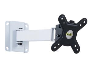 STANDARD BRACKET 2 JOINTS VESA 100X100 BLACK/WHITE