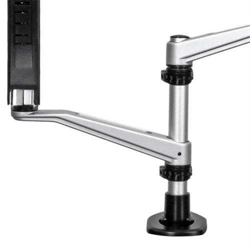 StarTech.com ARMDUAL30 Supporti a parete per TV 76,2 cm (30) Scrivania Nero, Argento