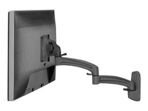 WALL MOUNTING SWING ARM K2W ECONOMY BRACKET 3 JOINTS BLACK