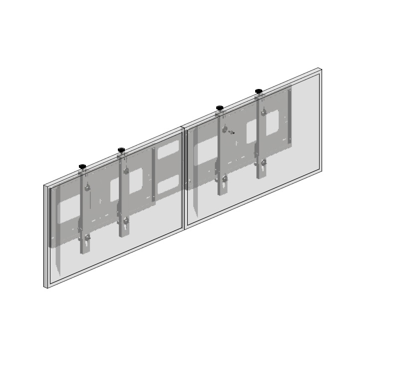 ITB PM5415 kit di fissaggio Nero