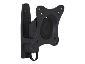 WALL BRACKET 1 JOINT 200X200 ROTATABLE 360 BLACK