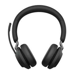 Jabra Evolve2 65, MS Stereo Auricolare Wireless A Padiglione Ufficio USB tipo A Bluetooth Nero