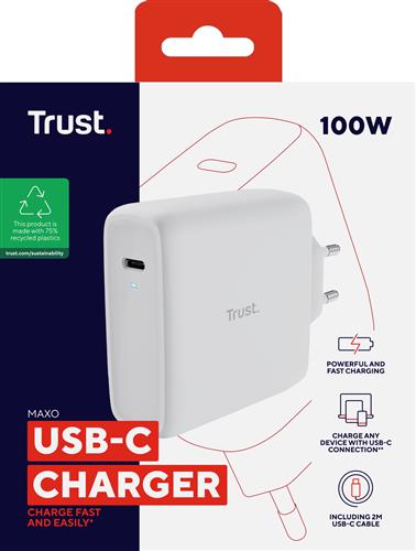 Trust Maxo Universale Bianco AC Interno