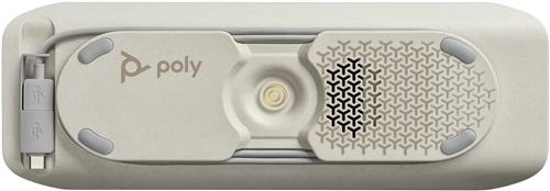 POLY Sync 40 Microsoft Teams Certified Speakerphone vivavoce PC Argento