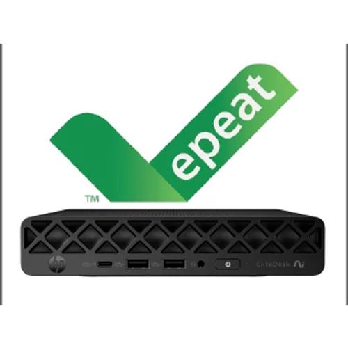 HP EliteDesk 8 Mini G1a Desktop Next Gen AI PC Wolf Pro Security Edition 350 16 GB DDR5-SDRAM 512 GB SSD Windows 11 Pro Mini PC Nero
