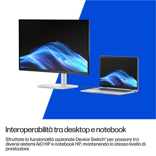 HP EliteStudio 8 All-in-One G1i 23.8 inch Desktop AI PC Wolf Pro Security Edition Intel Core Ultra 5 60,5 cm (23.8