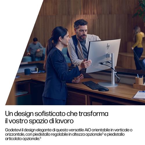 HP EliteStudio 8 All-in-One G1i 23.8 inch Desktop AI PC Wolf Pro Security Edition Intel Core Ultra 5 60,5 cm (23.8