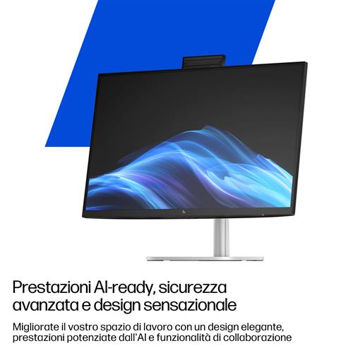 HP EliteStudio 8 All-in-One G1i 27 inch Desktop AI PC Wolf Pro Security Edition Intel Core Ultra 7 24 GB DDR5-SDRAM Wi-Fi 7 (802.11be)