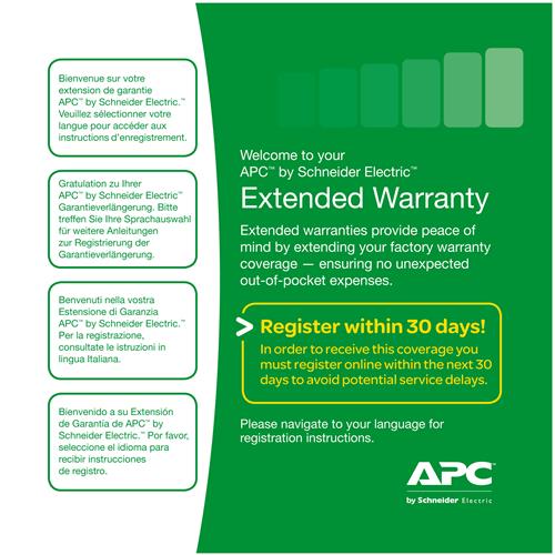 APC Service Pack 3 Year Extended Warranty 3 anno/i