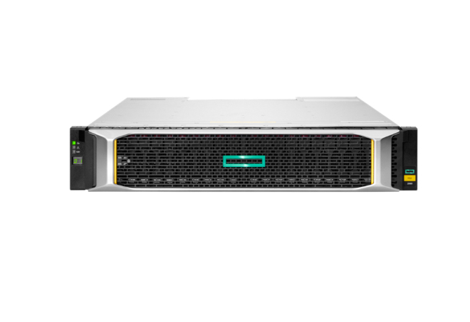 HPE MSA 2062 NAS Armadio (2U) 1,92 TB SSD Nero, Argento