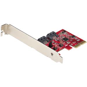 StarTech.com 2P6GR-PCIE-SATA-CARD scheda di interfaccia e adattatore Interno