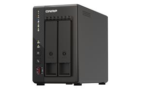 QNAP TS-253E NAS Tower Collegamento ethernet LAN Nero J6412