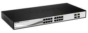 D-Link DGS-1210-16 switch di rete Gestito L2 Nero