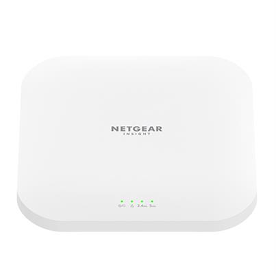 NETGEAR Insight Cloud Managed WiFi 6 AX3600 Dual Band Access Point (WAX620) 3600 Mbit/s Bianco Supporto Power over Ethernet (PoE)