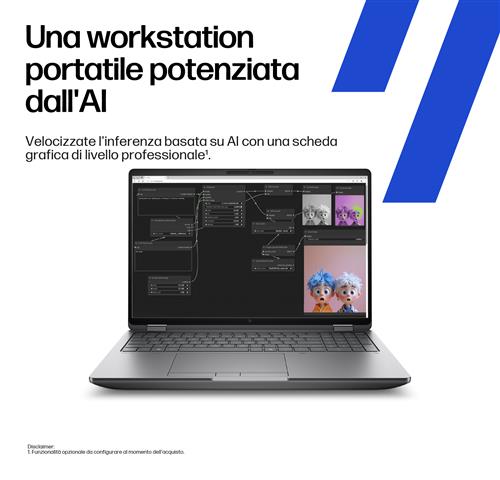 HP ZBook Fury G1i Wolf Pro Security Edition Intel Core Ultra 7 255HX Workstation mobile 40,6 cm (16