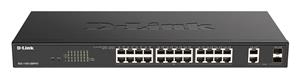 D-Link DGS-1100-26MPV2 switch di rete Gestito L2 Gigabit Ethernet (10/100/1000) Supporto Power over Ethernet (PoE) Nero