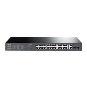 TP-Link TL-SG1428PE switch di rete Gestito L2 Gigabit Ethernet (10/100/1000) Supporto Power over Ethernet (PoE) 1U Nero