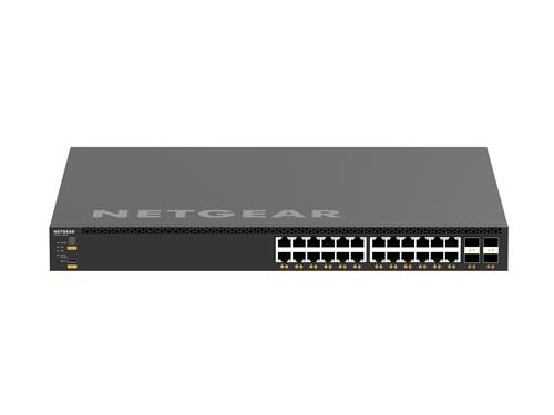 NETGEAR M4350-24X4V Gestito L3 10G Ethernet (100/1000/10000) Supporto Power over Ethernet (PoE) 1U Nero
