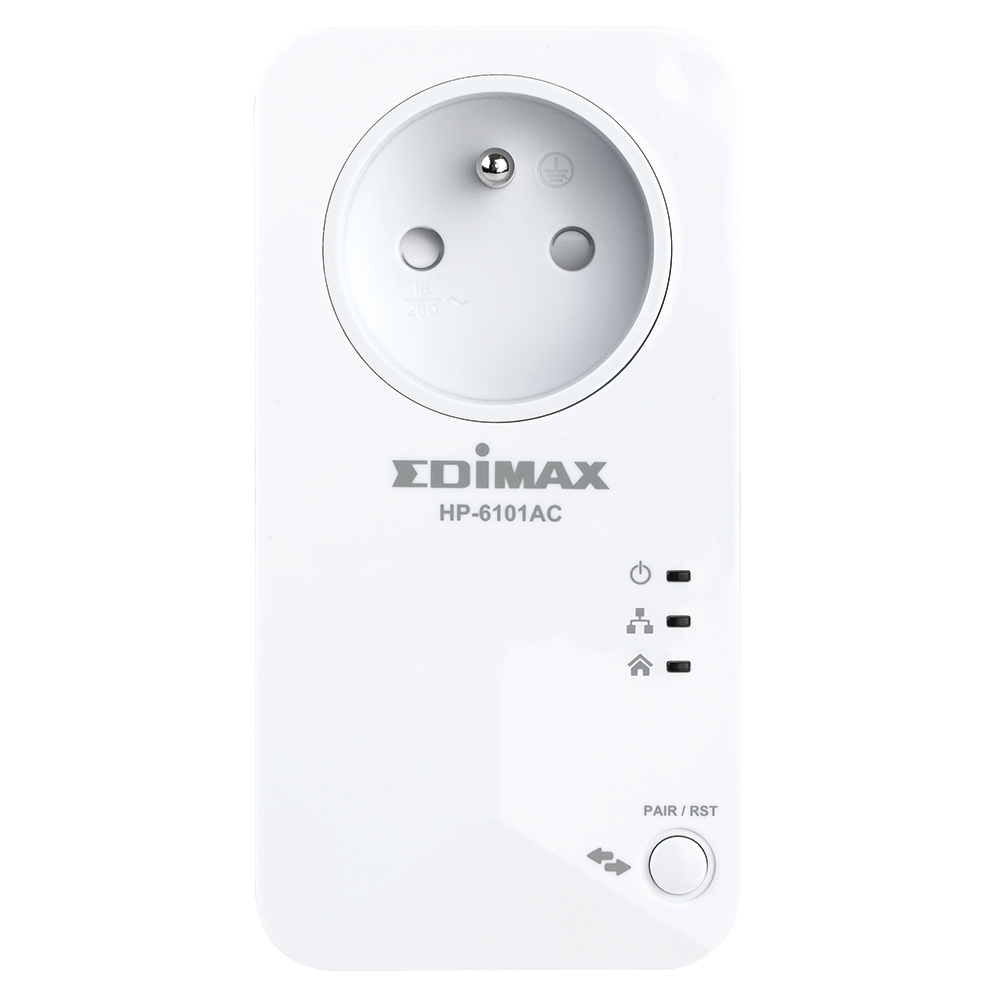 Edimax HP-6101ACK adattatore di rete PowerLine 600 Mbit/s Collegamento ethernet LAN Bianco 5 pz