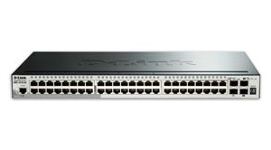 D-Link DGS-1510-52X switch di rete Gestito L3 Gigabit Ethernet (10/100/1000) 1U Nero