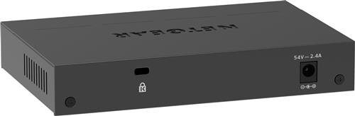 NETGEAR 5-Port Gigabit Ethernet High-Power PoE+ Plus Switch (GS305EPP) Gestito L2/L3 Gigabit Ethernet (10/100/1000) Supporto Power over Ethernet (PoE) Nero