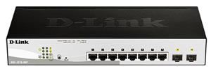 D-Link DGS-1210-08P switch di rete Gestito L2 Gigabit Ethernet (10/100/1000) Supporto Power over Ethernet (PoE) Nero