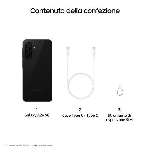 S.PHONE 5G A26 8/256GB BLACK 8GB 256GB ANDROID BLACK