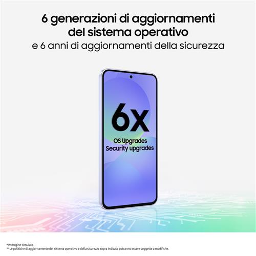Samsung Galaxy A36 5G, Smartphone con Funzioni intelligenti, Display Super AMOLED 6.7”, 8GB RAM, 256GB, Camera 50MP, Batteria 5.000 mAh, IP67, Awesome Black