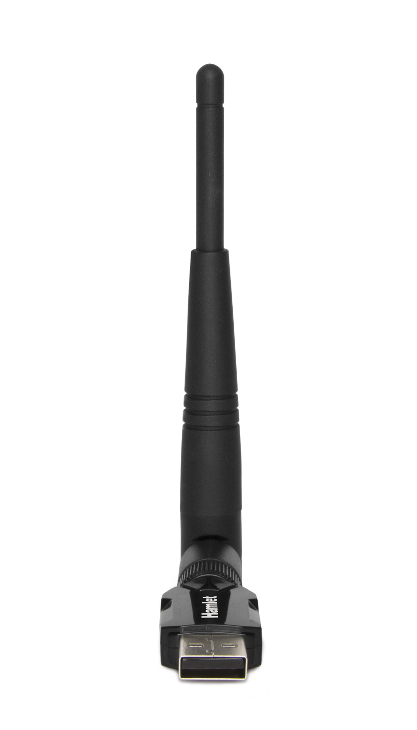 Hamlet Adattatore USB Wi-Fi 600Mbps Dual Band 5GHz + 2.4GHz standard 802.ac con antenna rimovibile
