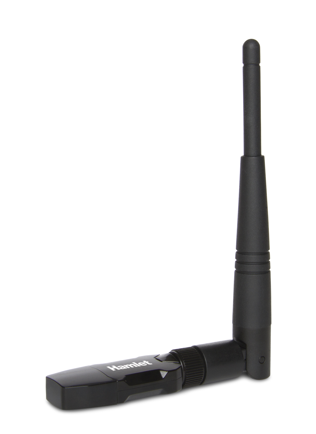 Hamlet Adattatore USB Wi-Fi 600Mbps Dual Band 5GHz + 2.4GHz standard 802.ac con antenna rimovibile
