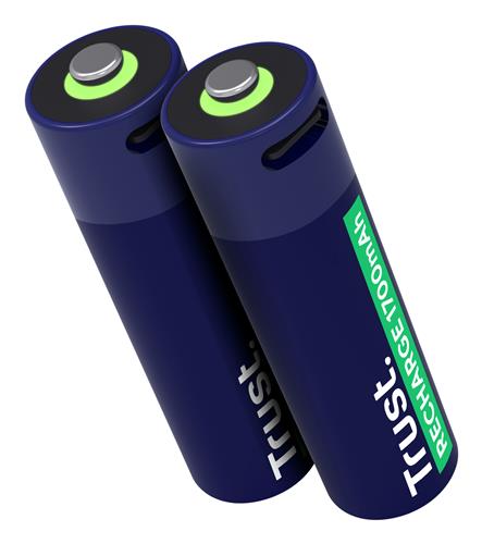 USB-C RECHARGEABLE BATTERIES 2P AA