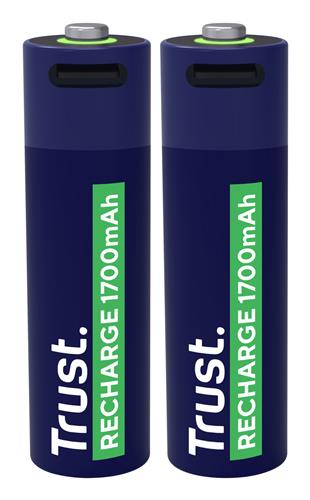USB-C RECHARGEABLE BATTERIES 2P AA
