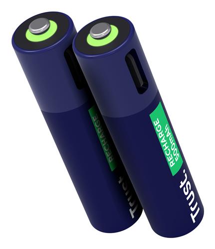 USB-C RECHARGEABLE BATTERIES 2P AAA