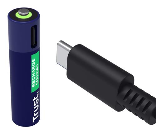 USB-C RECHARGEABLE BATTERIES 2P AAA