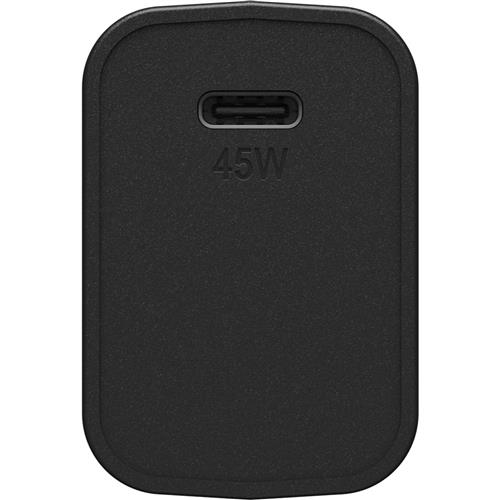 EU WALL CHARGER 45W GAN 1X USB-C 45W USB-PD BLACK