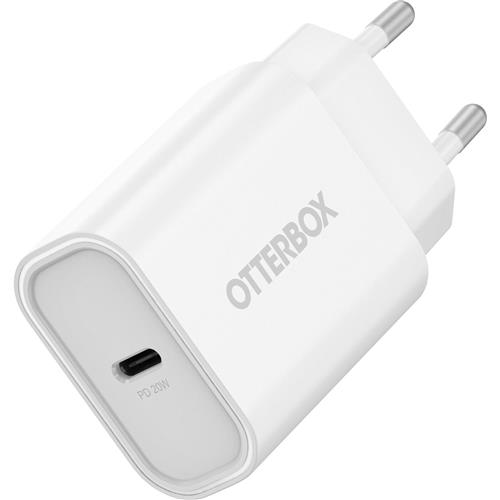 OB STANDARD EU WALL CHARGER 20W - 1X USB-C 20W USB-PD WHITE