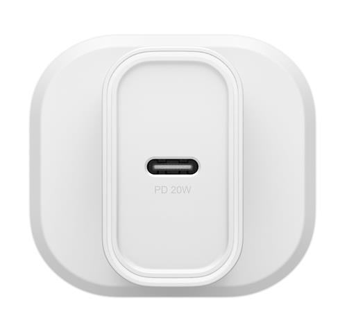 OB STANDARD UK WALL CHARGER 20W 1X USBC 20W USB-PD White ProPack