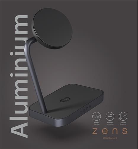 ZENS OFFICE 2-WALL CHARGER WRLS CHARGER-BLACK