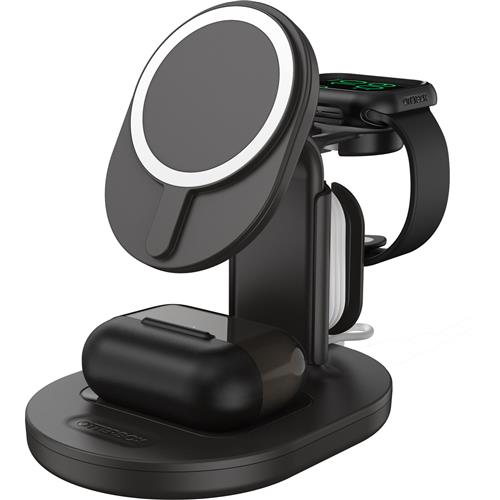 OTTERBOX MULTI-DEVICE WIRELESS CHARGING STAND - BLACK