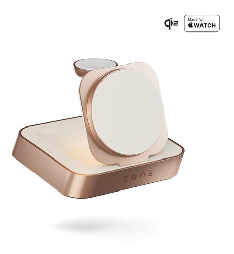 ZENS PRO2 NIGHTSTAND-WALL CRGR MAGNETIC WRLS CHARGER-COPPER