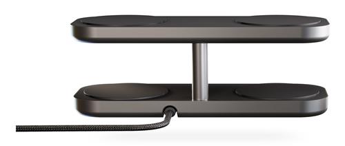 ZENS QUATTRO WRLS CHARGER PRO 4 INCL WALL CHARGER-BLACK