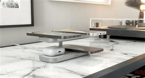 ZENS QUATTRO WRLS CHARGER PRO 4 INCL WALL CHARGER-WHITE